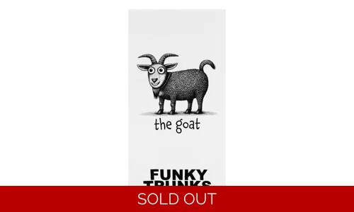 Funky Trunks towel, The Goat